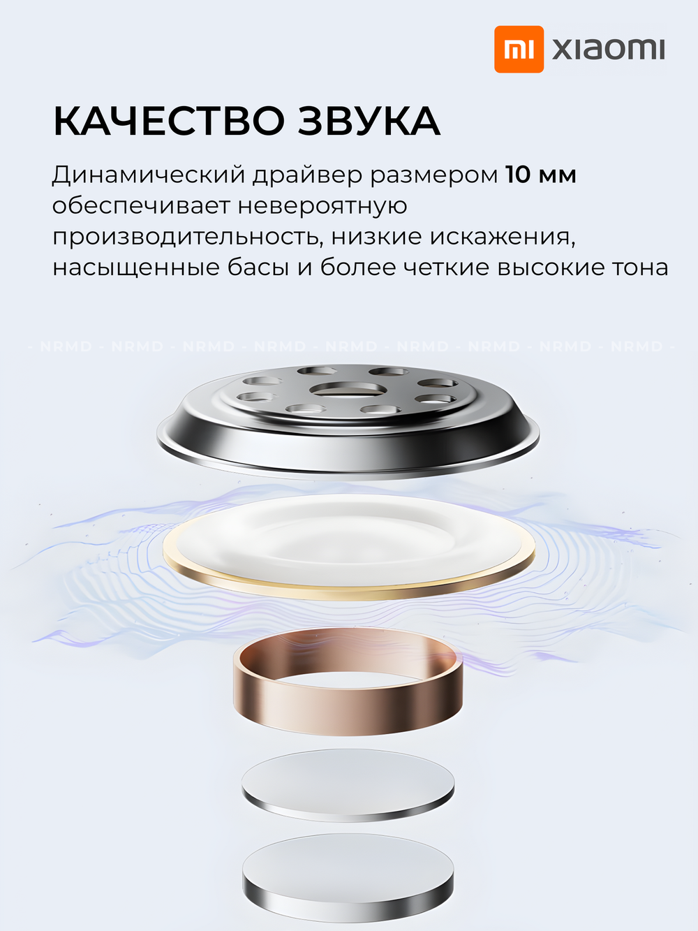 Наушники беспроводные Xiaomi Redmi Buds 6 Play Blue M2420E1 (BHR9283GL)