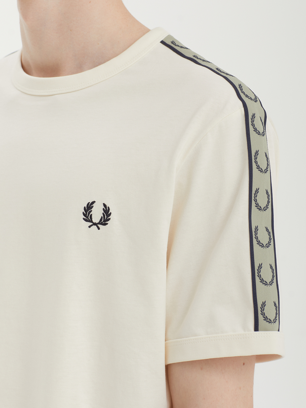 Мужская Футболка Contrast Tape Ringer
