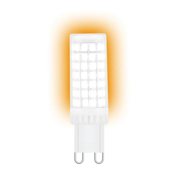 Лампа светодиодная Gauss G9 6,5W 3000К прозрачная 107309106