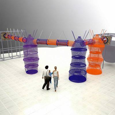 Верёвочный лабиринт «Плетёные мечты»