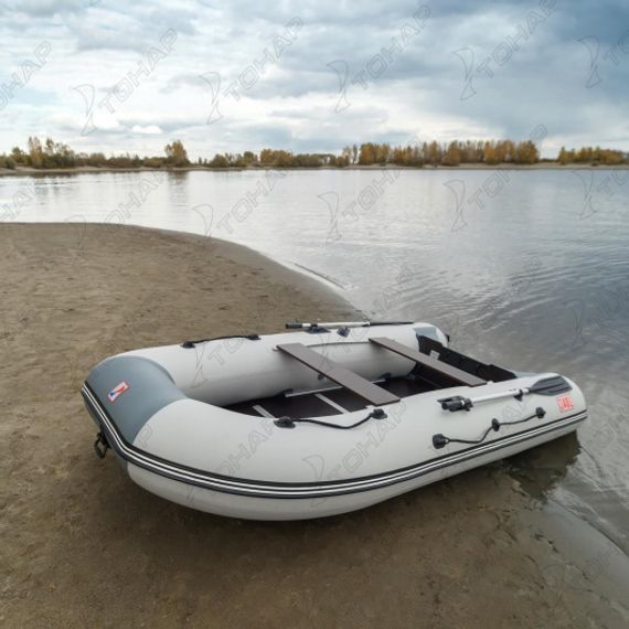 Лодка Тонар Алтай 340L (белый/серый)