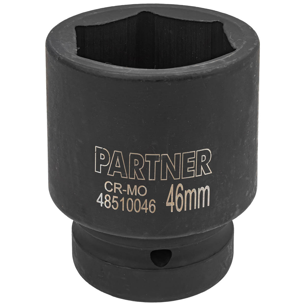 Головка ударная глубокая 46мм (6гр),1'' Partner PA-48510046