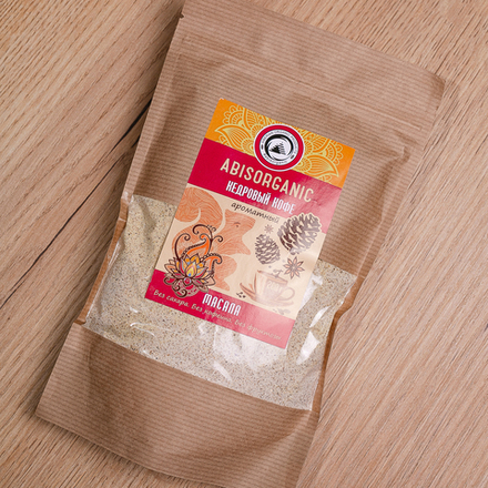 Кедровый кофе "Масала " без сахара и кофеина