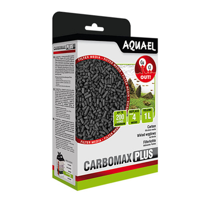 Aquael CarboMax 1000 мл - наполнитель для фильтра (активированный уголь)