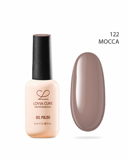 Lovia Cure Гель-лак Mocca 122, 8 мл