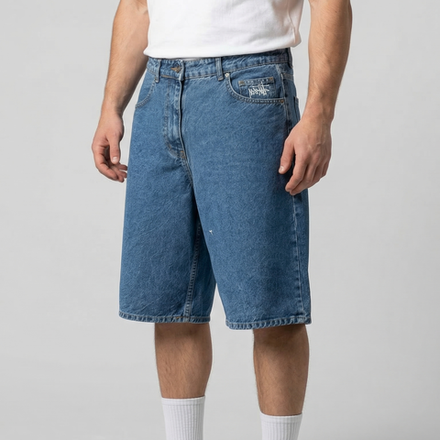 Шорты джинсовые Stussy • Синий