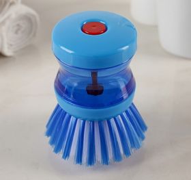 Щётка для мытья посуды, с дозатором для моющего средства