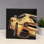 Феррари F12 TDF от Sam Craft - сборная объемная картина из дерева своими руками ferrari F12 TDF