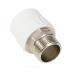 Муфта PP-R комбинированная белая Дн 63х2" НР под ключ VALFEX 10135063