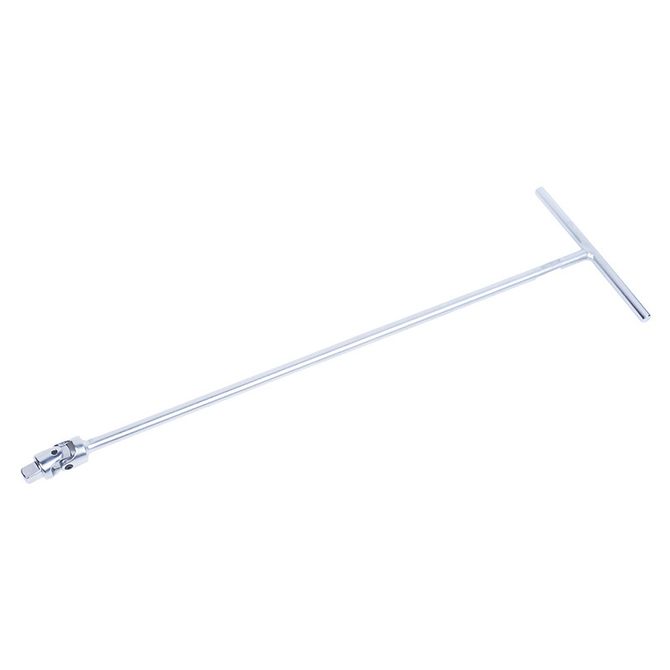 KING TONY (4795-30) Вороток 1/2", 750 мм, Т-образный, с карданом