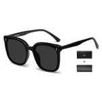 HLA TR/Memory Plastic Square Sunglasses Unisex