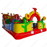 Коммерческий надувной батут "Осьминожье царство 2"