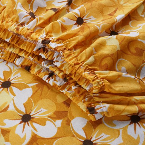 Простыня на резинке Венеция, 160x200х30 , ранфорс DOMTEKC