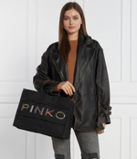 Сумка-шопер SHOPPER DENIM RICAMO LOGO Pinko - черный(101964 A17T)