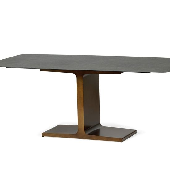 Обеденный стол Axen 200х95 черная керамика