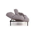 Диван-кровать трехместный Best, рогожка серый