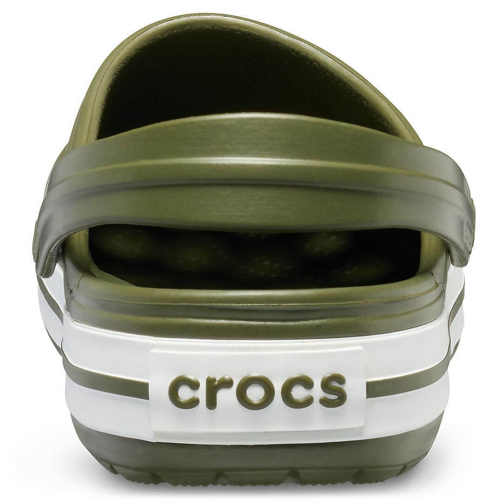 Сабо Crocs Crocband Army Green/White