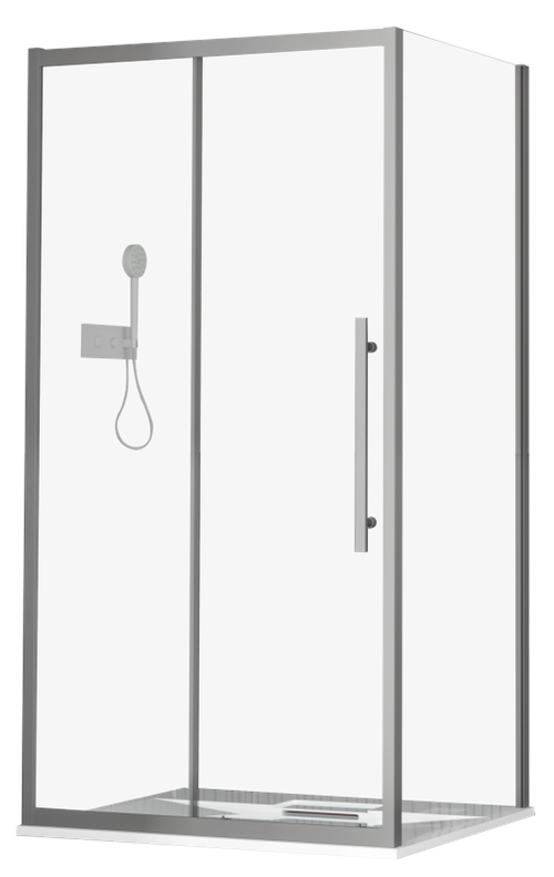 Ограждение душевое ESBANO ESF-128PS-GM 120x80x195