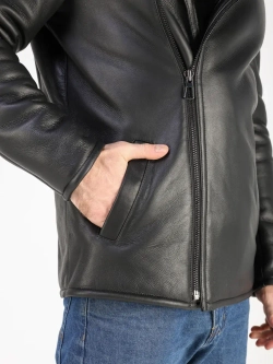 Дубленка зимняя натуральная куртка косуха