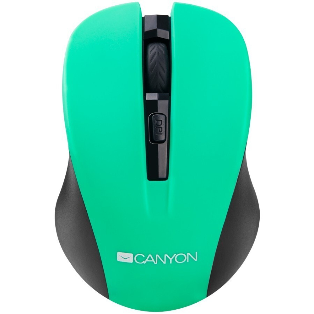 Canyon CNE-CMSW1GR Беспроводная, 3 Клавиши, DPI изменяемый 800/1000/1200 Мышь