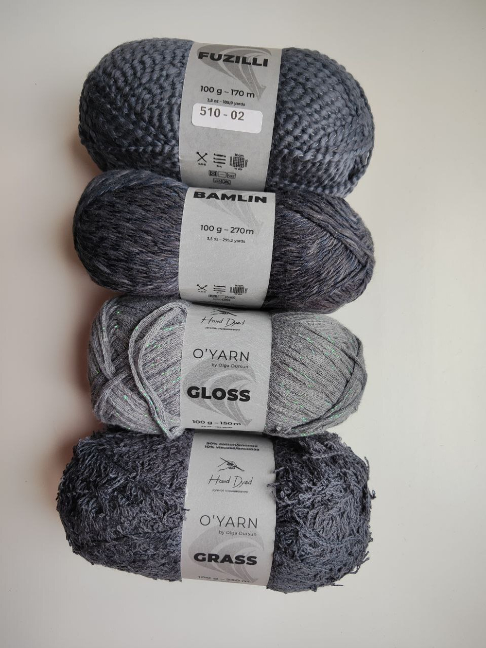 O’YARN ART DESIGN KIT, неполные упаковки