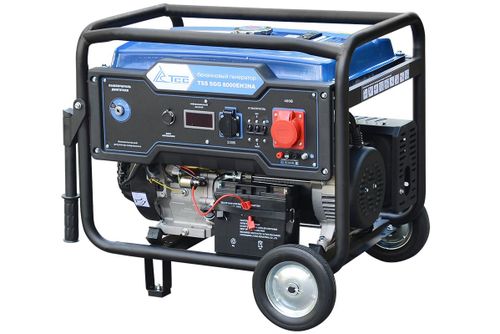 Бензиновый генератор трехфазный TSS SGG 8000EH3NA - [7.8 кВт / 14.09 А] с блоком АВР