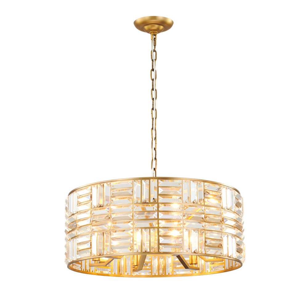 Люстра Cloyd MOVILLE C4 / Ø55 см - латунь (арт.10696)