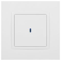 Выключатель ЭРА Elegance 14-1102-01 с подсветкой 10АХ-250В IP20 белый