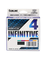 Шнур плетеный SUNLINE INFINITIVE 4 200 (5C) #0.6/12lb