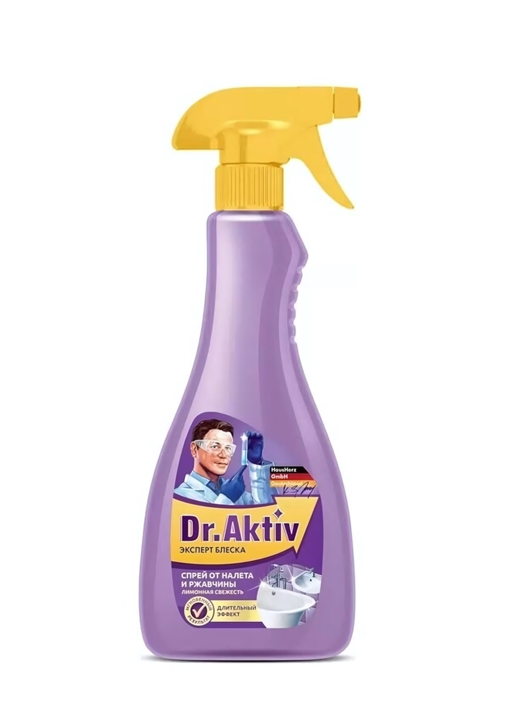 Средство чистящее DR.AKTIV для удаления налета, извест. отлож., ржавчины 500 мл.