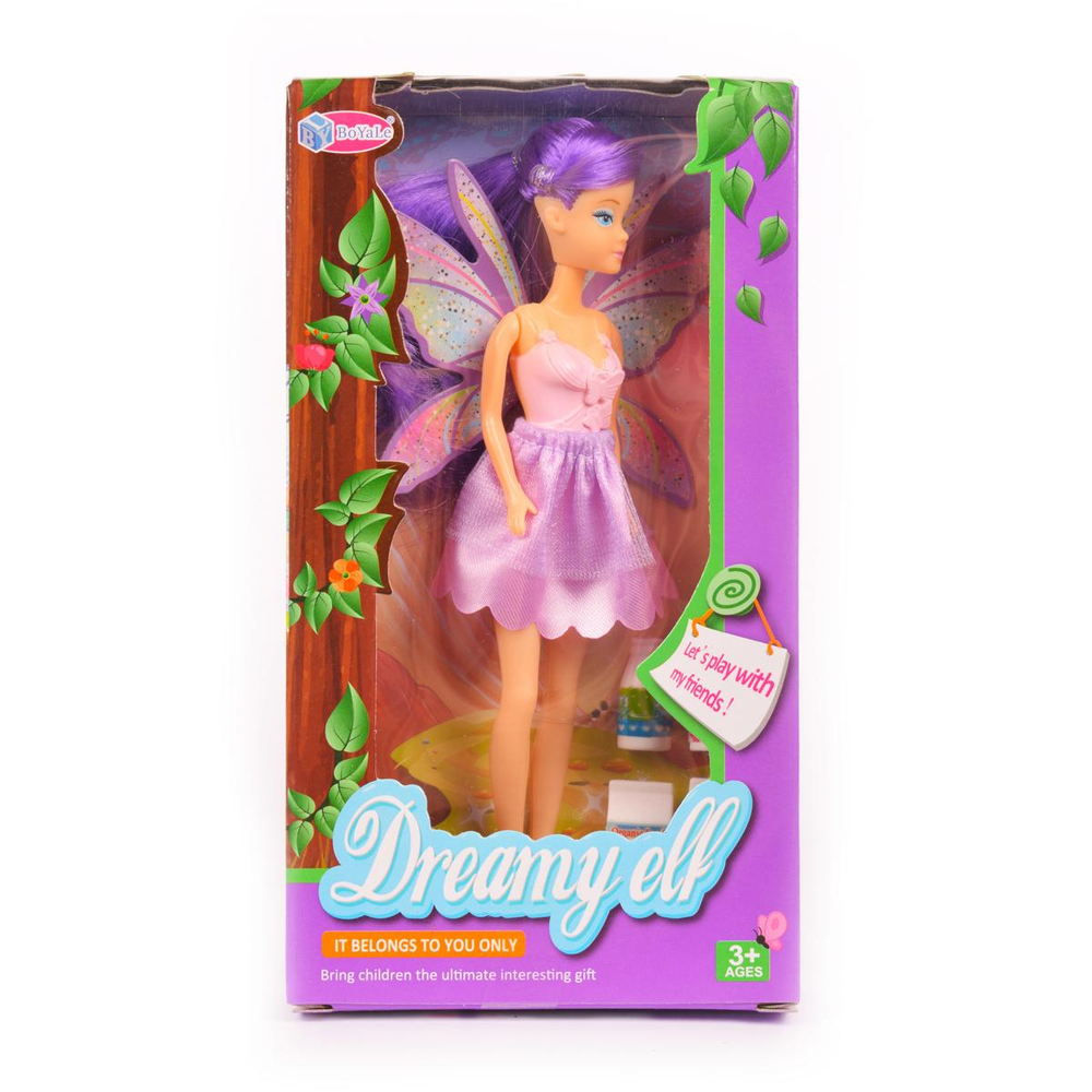 Кукла тип Модница с крыльями 19см, коробка BYL33032-3