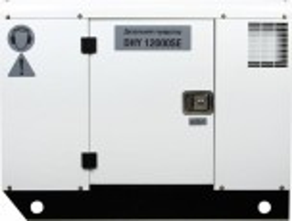 Электростанция дизельная с воздушным охлаждением HYUNDAI DHY 12000SE в кожухе