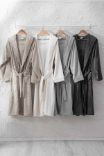 Халат из органического хлопка Ecosoft Yeni марк | бежевый