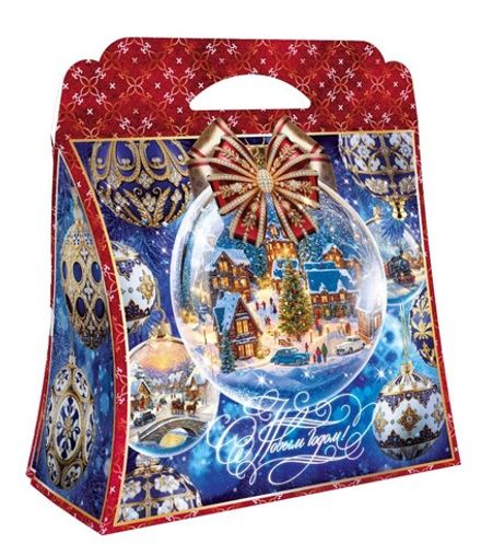 Подарочная коробка для конфет "Фаберже" 1200гр (1/150шт)