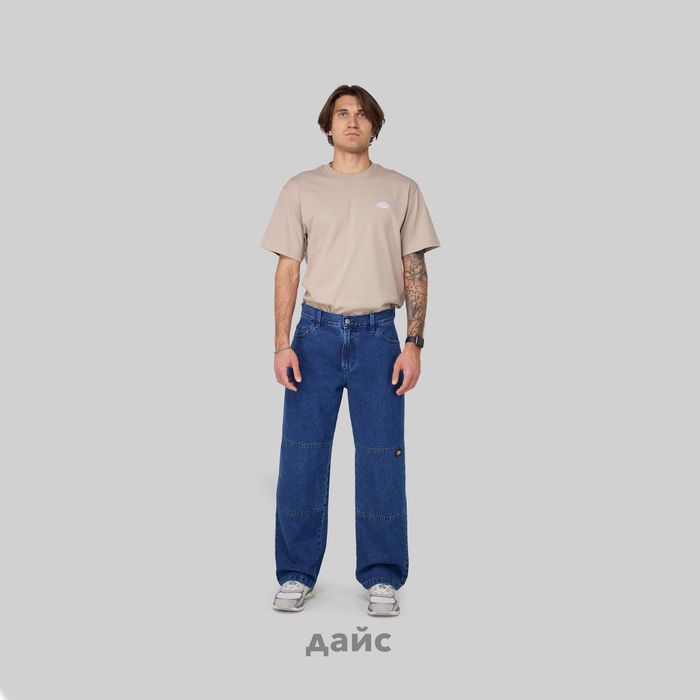 Джинсы мужские Dickies Double Knee Denim Pant артикул:DK0A4Y3FCLB1 - купить в магазине Дайс