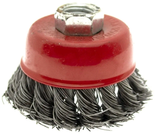 ЩЕТКА ДЛЯ УШМ, 65 ММ, М14, КРУЧЕНАЯ жесткая, шт