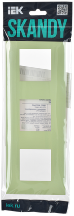 SKANDY Рамка 3-местная SK-F03M мятный IEK