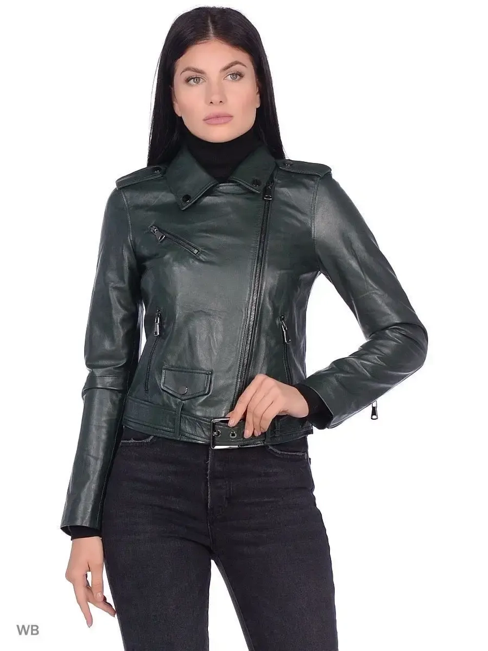 Косуха женская из натуральной кожи Турция