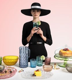 Чаша Vanity, Ø25 см, прозрачная