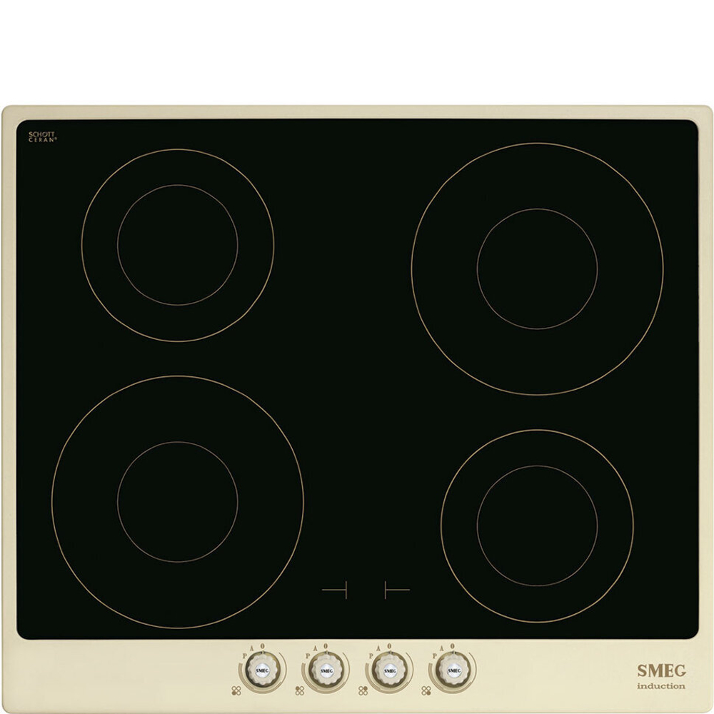 Встраиваемая индукционная варочная панель Smeg SI764POM