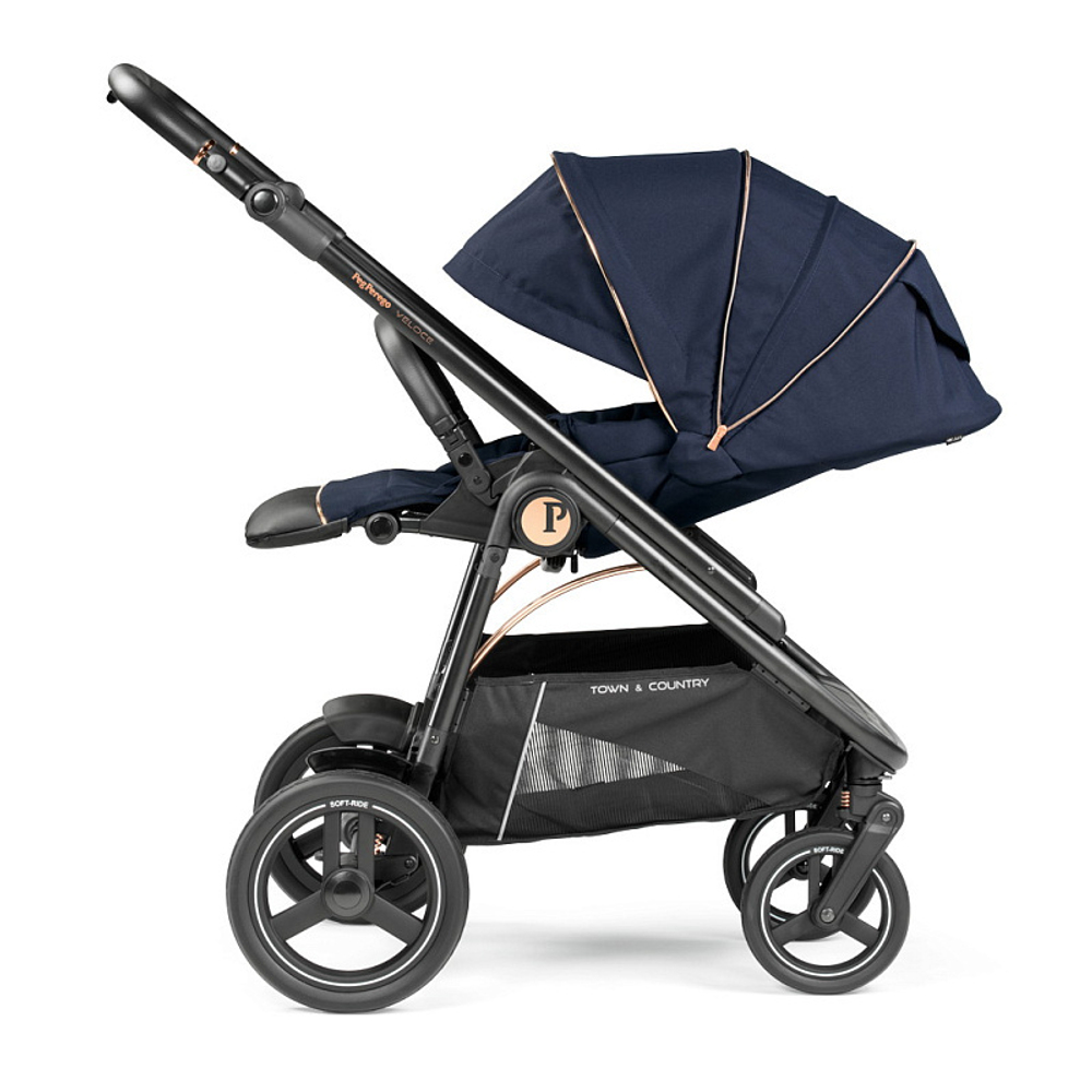 Прогулочная коляска Peg Perego Veloce TC Blue Shine