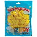 Шары воздушные ZIPPY (ЗИППИ) 10" (25 см), комплект 50 шт., неоновые желтые, в пакете, 104185