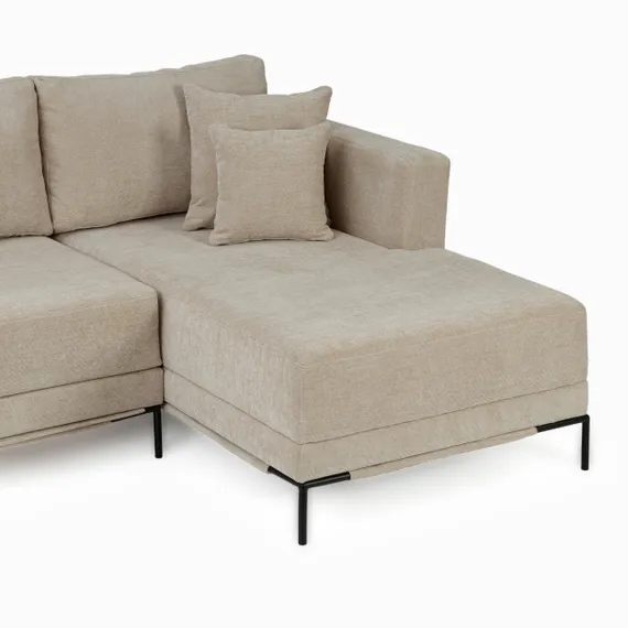 Диван раскладной Colston правосторонний 288 см, бежевый