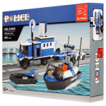 Констр. блочный Аусини Полиция, 491эл., коробка 23605