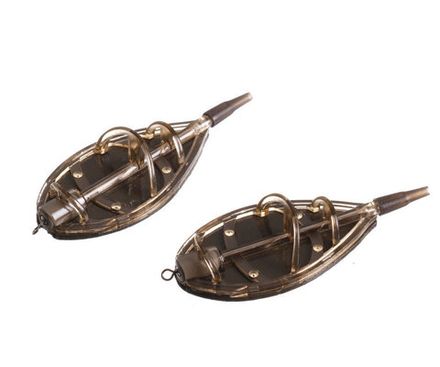 FLAGMAN Кормушка фидерная набор Flat M  40+50+60г с пресс-формой