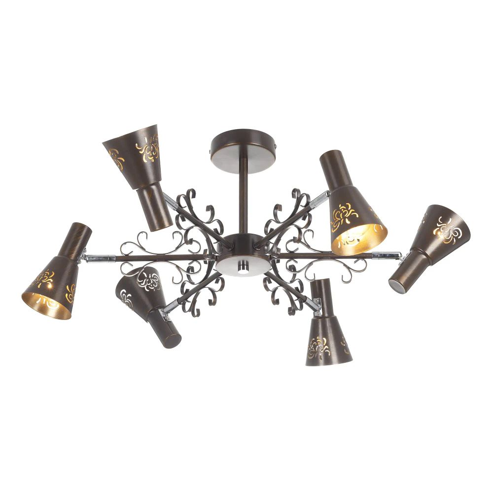 Citilux Дункан CL529161 Люстра на штанге Коричневая