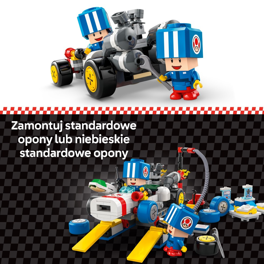 LEGO Super Mario - Mario Kart – Гриб и его гараж 72035