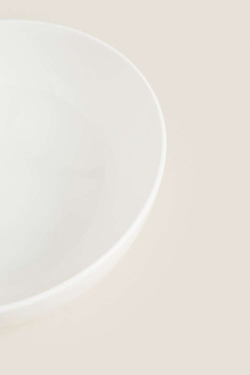 ZARA HOME ФАРФОРОВАЯ ПИАЛА, БЕЛЫЙ