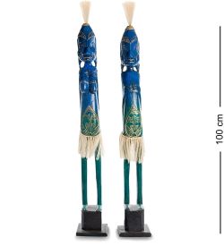 Decor and Gift 22-065 Статуэтка «Асмат» н-р из двух, 100 см