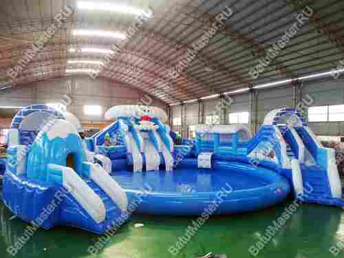 Наземный надувной аквапарк «Морское царство» 15,5*15*6 м